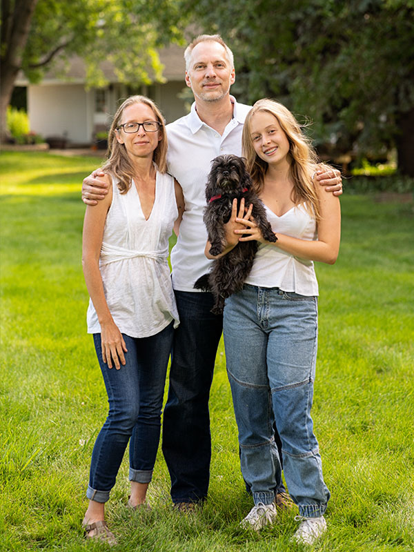 Darcy Greenwald, Acupuncturist & Family